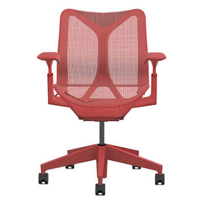 Кресло Herman Miller Cosm, низкая спинка, цвет Canyon, регулируемые подлокотники