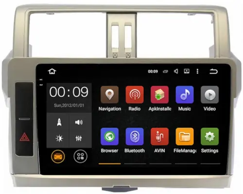 Магнитола для Toyota Land Cruiser Prado 150 2014-2017 - AIROC 2K RX-1116 Android 13, Быстрая, QLed+2K, CarPlay, SIM-слот