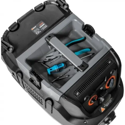 Пылесос строительный Bort BAX-600E 1600Вт (уборка: сухая/влажная) серый
