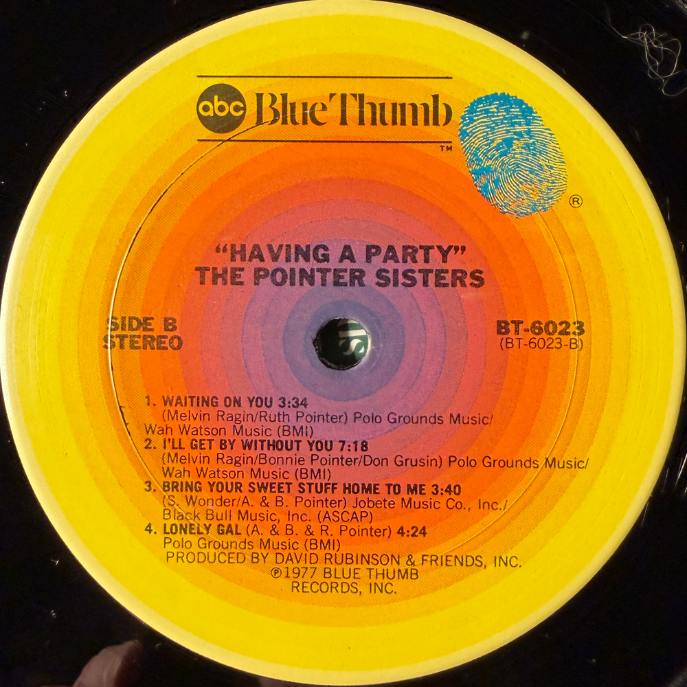 Pointer Sisters - Having A Party (США 1977г.)