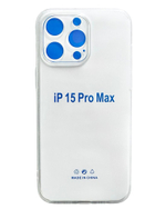 Чехол-накладка силикон 1.5мм i-Phone 15 Pro Max 6.7" прозрачный