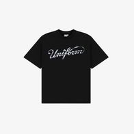 Футболка UNIFORM Heavy Baseball Chrome, черный