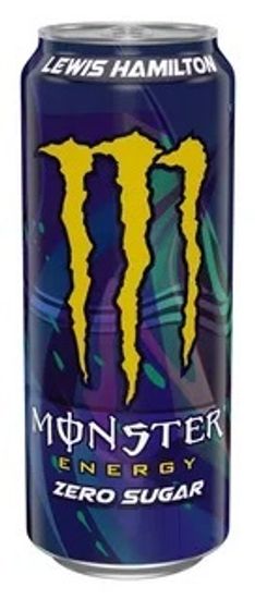 Энергетический напиток без сахара Monster Energy Full Throttle (Lewis Hamilton), 500мл