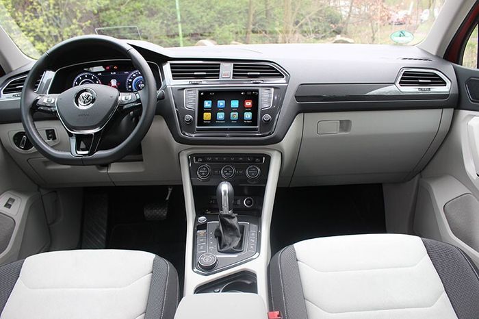 Навигационный блок для Volkswagen Tiguan 2 2017+ - Kuberg DZ-218 на Android 9.0, 4G-SIM
