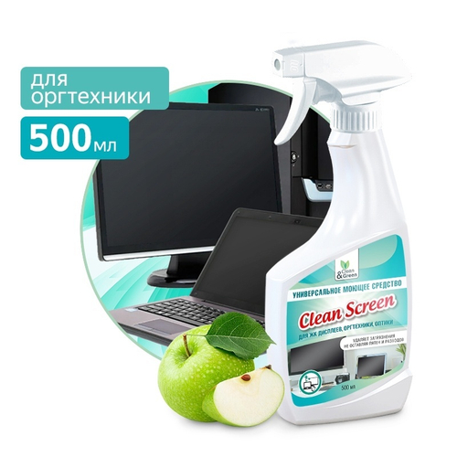 УНИВЕРСАЛЬНОЕ СРЕДСТВО ДЛЯ ЧИСТКИ ОРГТЕХНИКИ И ЖК ЭКРАНОВ (ТРИГГЕР)500МЛ
