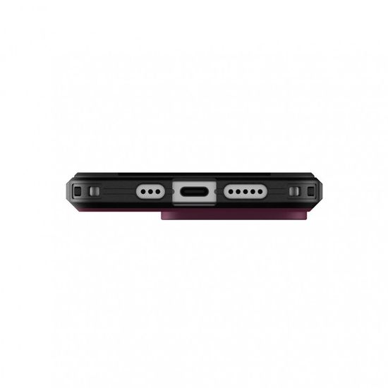Чехол с поддержкой MAGSAFE Uag Civilian для iPhone 15 Pro MAX 6.7", цвет бордовый (Bordeaux)