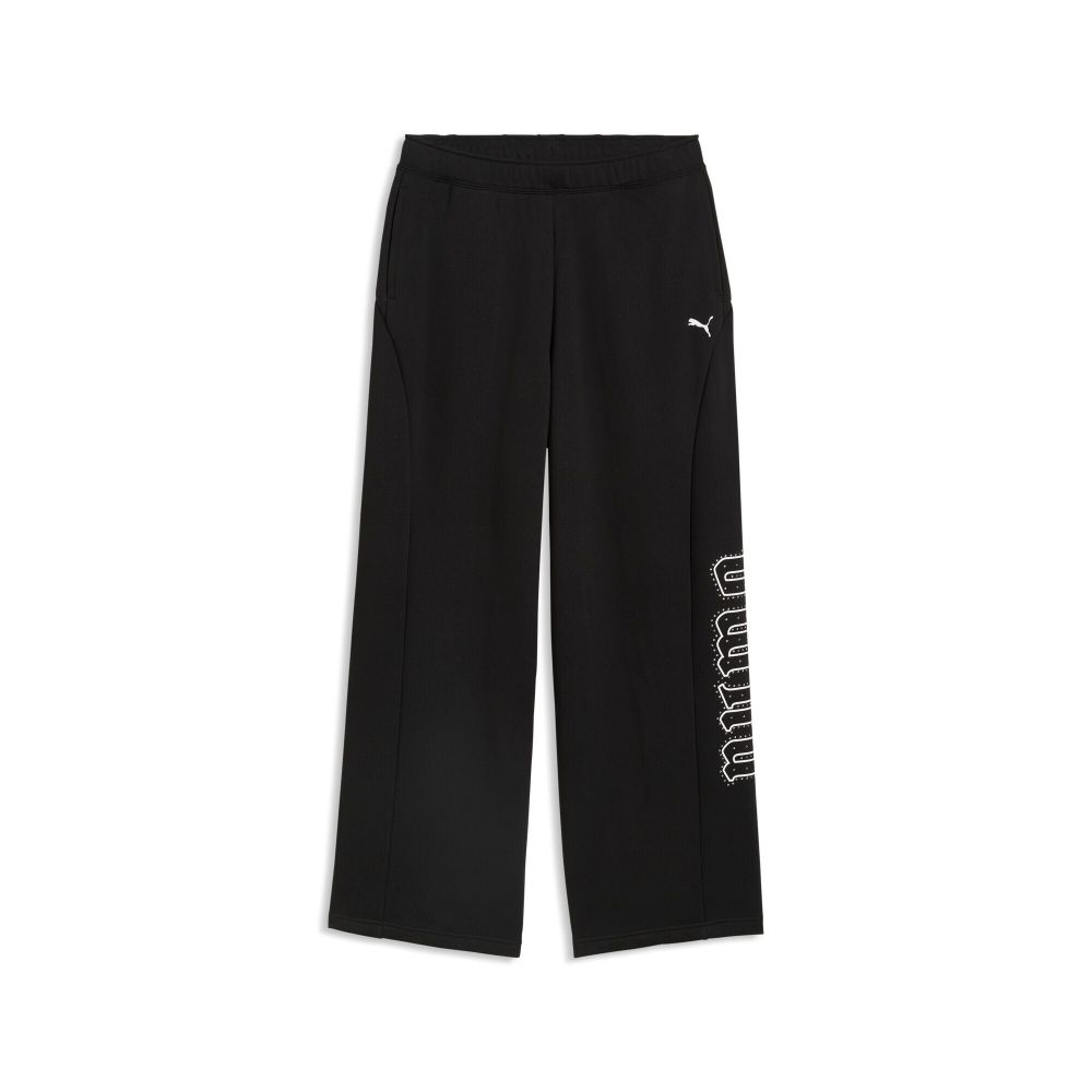 Брюки спортивные женские PUMA STREET GLAM Slouchy Bedazzled Pants FL