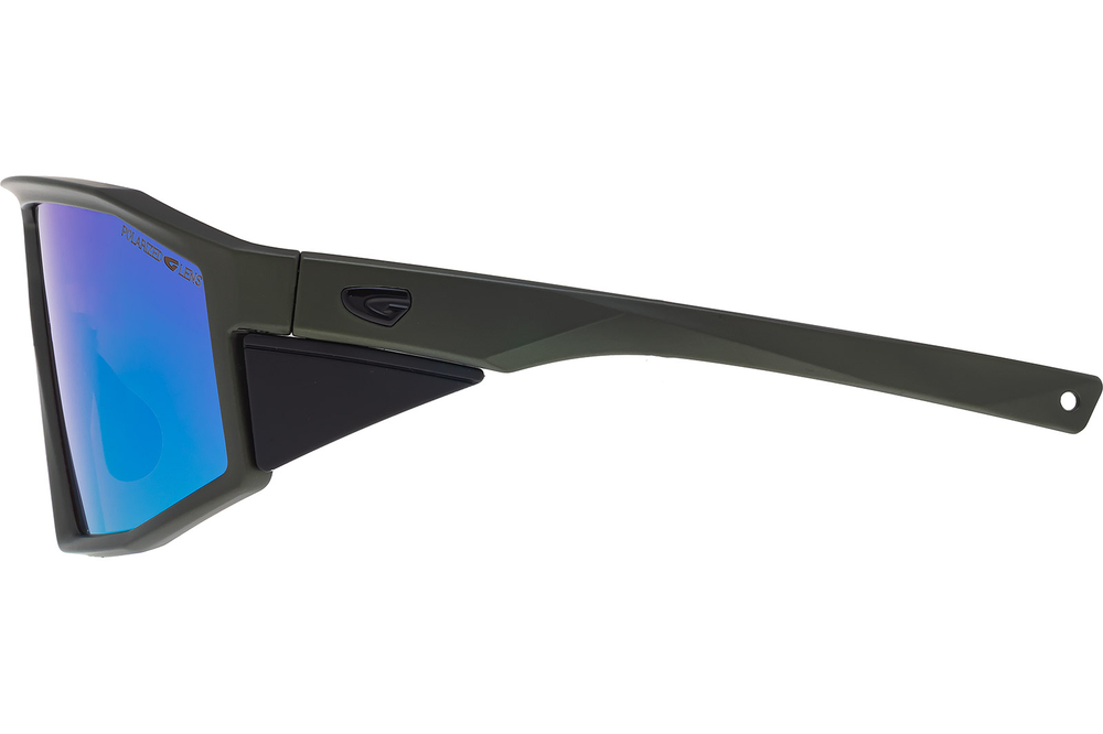 Спортивные очки с диоптриями GOG Lhotse / Matt Metallic Green/Black / Reflex White-Blue