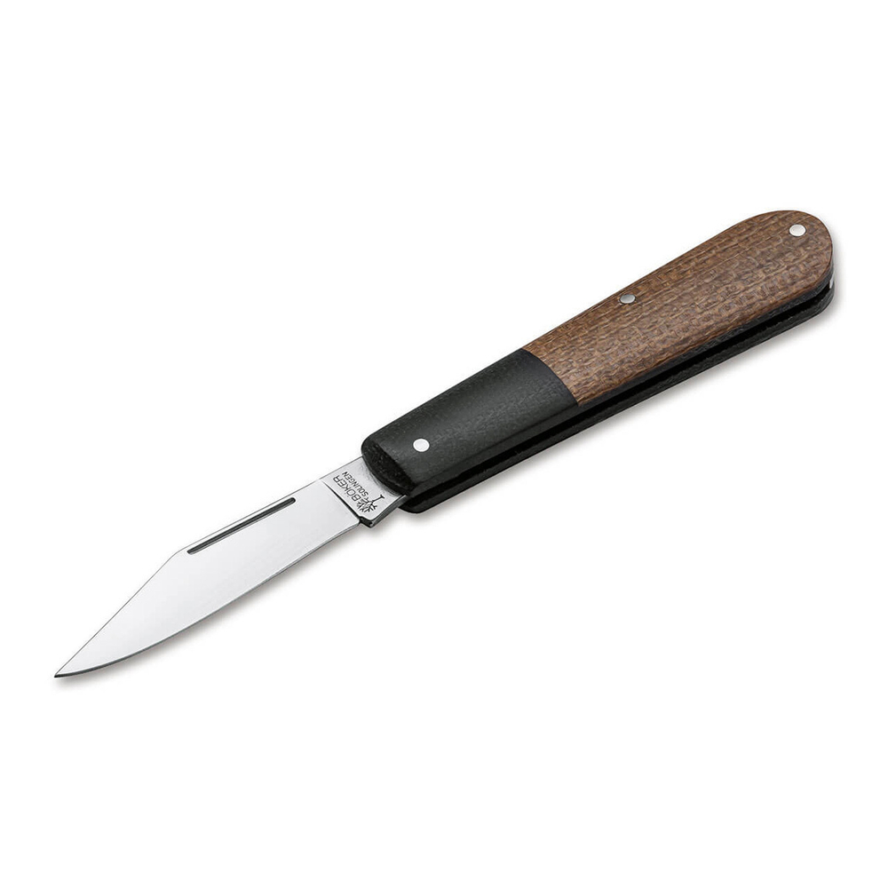Складной нож Boker 110943 Barlow Burlap Micarta Brown