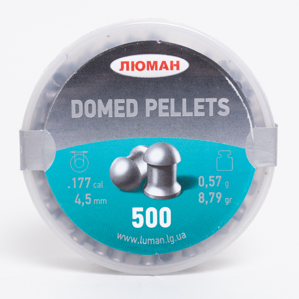 Пули Люман Domed Pellets 4,5 мм 0.57 г (500 шт)
