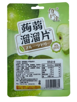 Фруктовое желе с конжаком ассорти вкусов 100 г * 4 шт