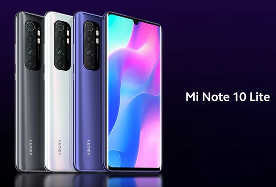 Смартфон Xiaomi Mi Note 10 lite 6/128GB Global Ver.