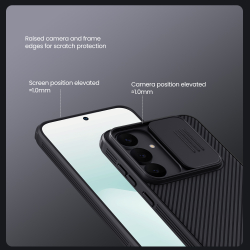 Чехол от Nillkin с встроенным магнитом для Samsung Galaxy S25 FE, серия CamShield Pro Magnetic Case