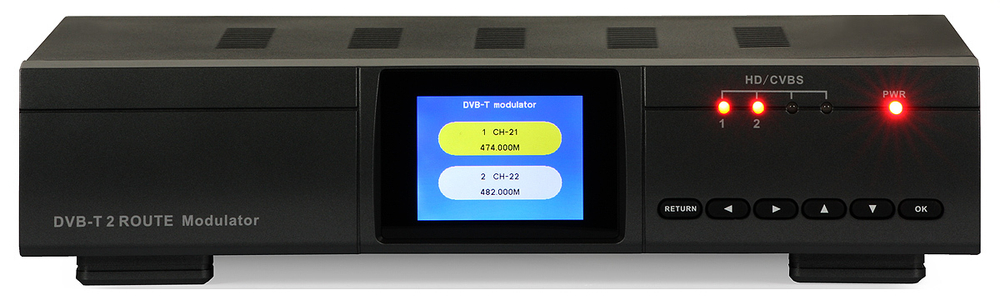 2-x канальный HDMI/AV в DVB-T Модулятор, SatLink