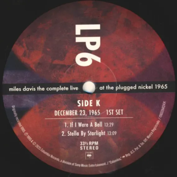 Miles Davis - The Complete Live At The Plugged Nickel 1965 (Box-set) - 10LP