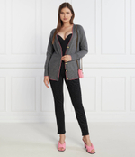 Хлопковый кардиган Pinko - серый(102491 A16Z)