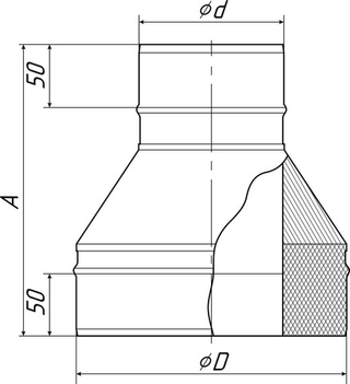 Старт-сэндвич TMF ф200/300, 0,5мм, н/н