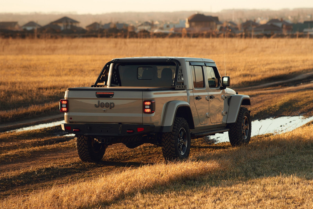 Бампер силовой задний BMS PRO-Line для Jeep Gladiator JT 2019-2026