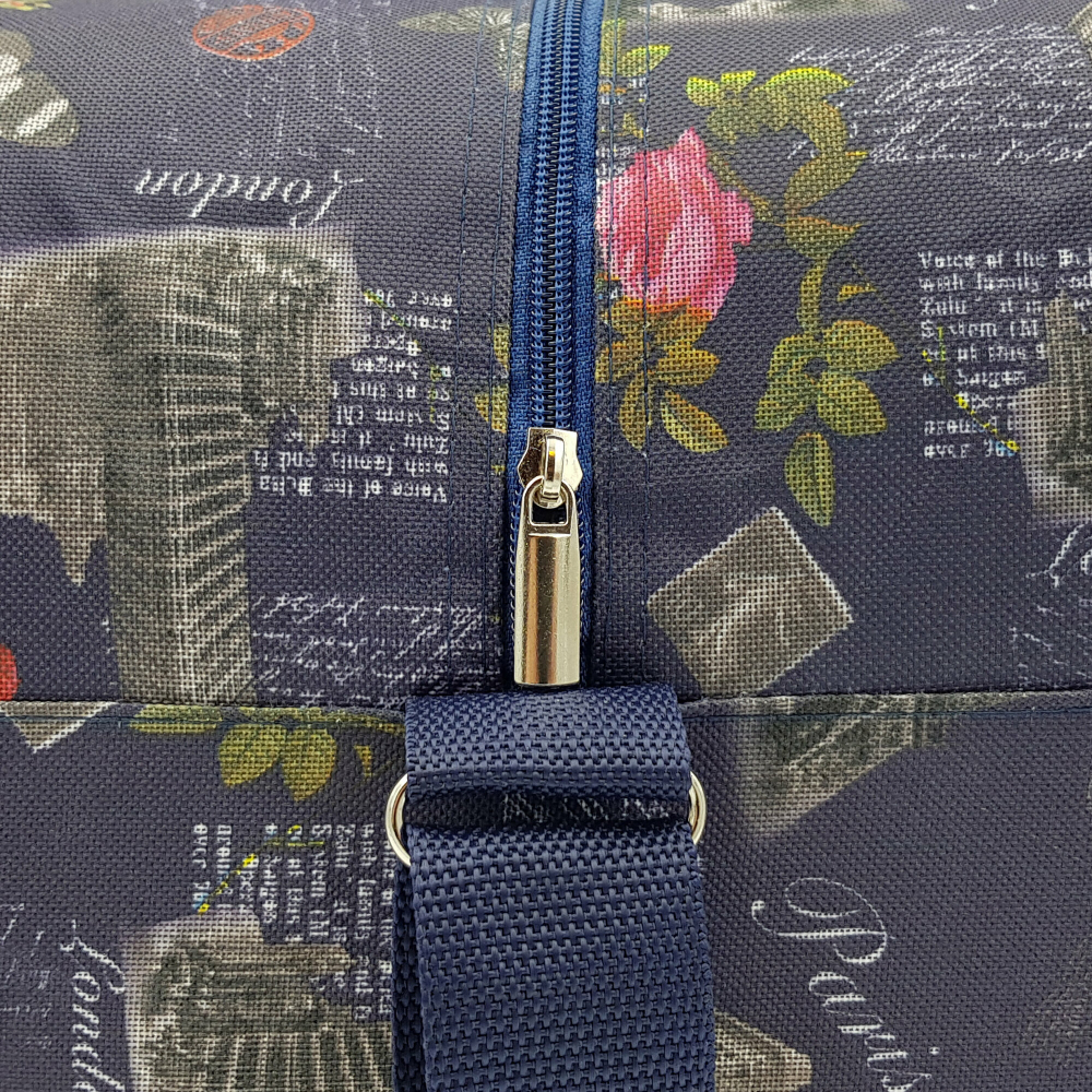 Дорожная сумка для ручной клади Pobedabags Париж 36 x 30 x 27 см