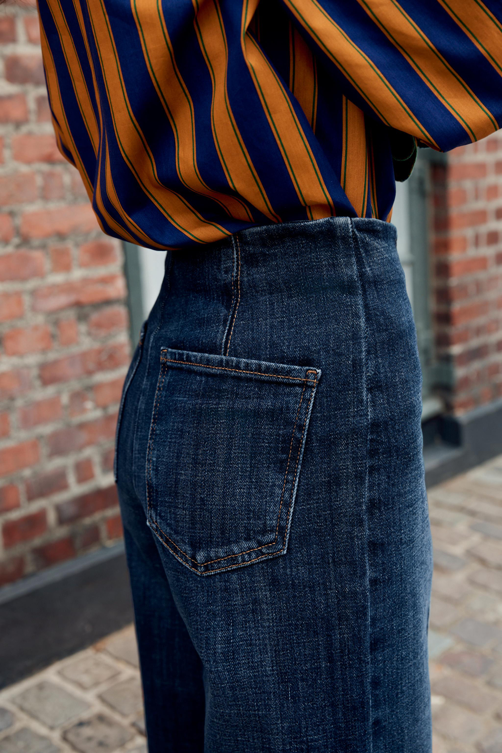 ДЖИНСЫ Z1975 WIDE LEG С ВЫСОКОЙ ПОСАДКОЙ БЕЗ ПОЯСА — ZARA