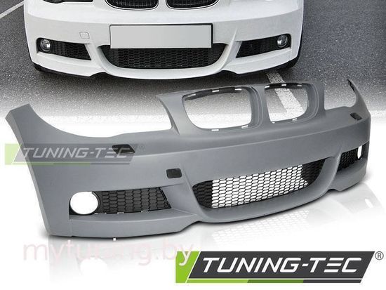 Передний бампер M-TECH для BMW 1 E81 E82 E87 E88 LCi