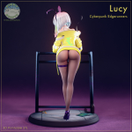 Зайка Люси Киберпанк: Бегущие по краю Фигурка Lucy Cyberpunk: Edgerunners
