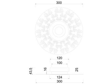 Настенный светодиодный светильник 10W 4000K A2643AP-1GO золото Biscotto Arte Lamp