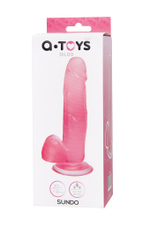Реалистичный фаллоимитатор A-Toys Sundo розовый 20 см