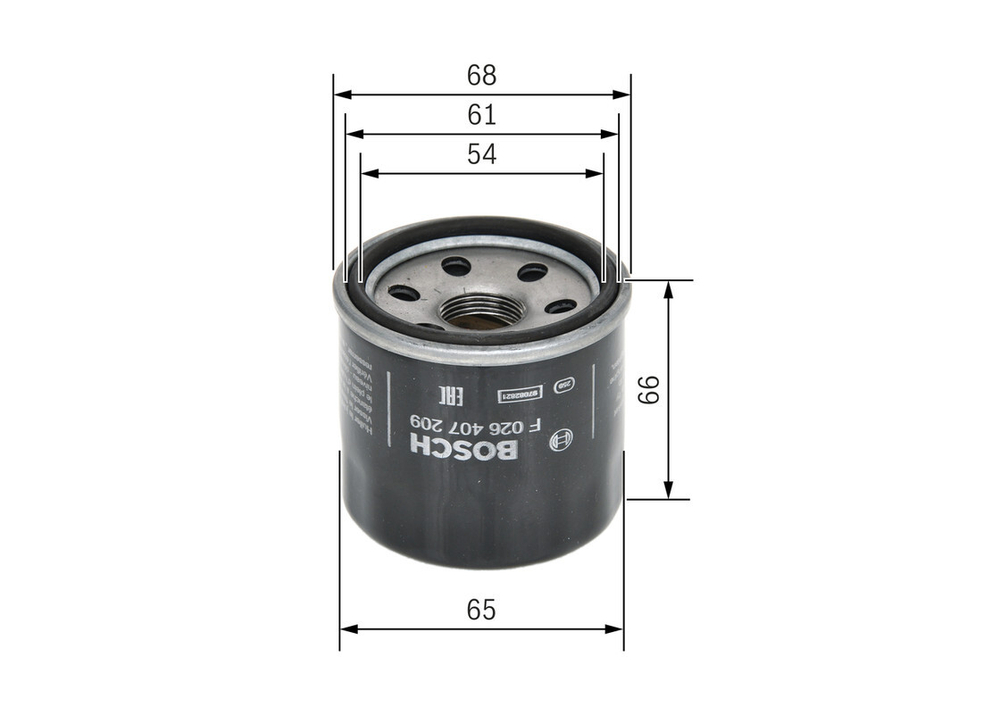 BOSCH - F026407209-BOC - Oil Filter