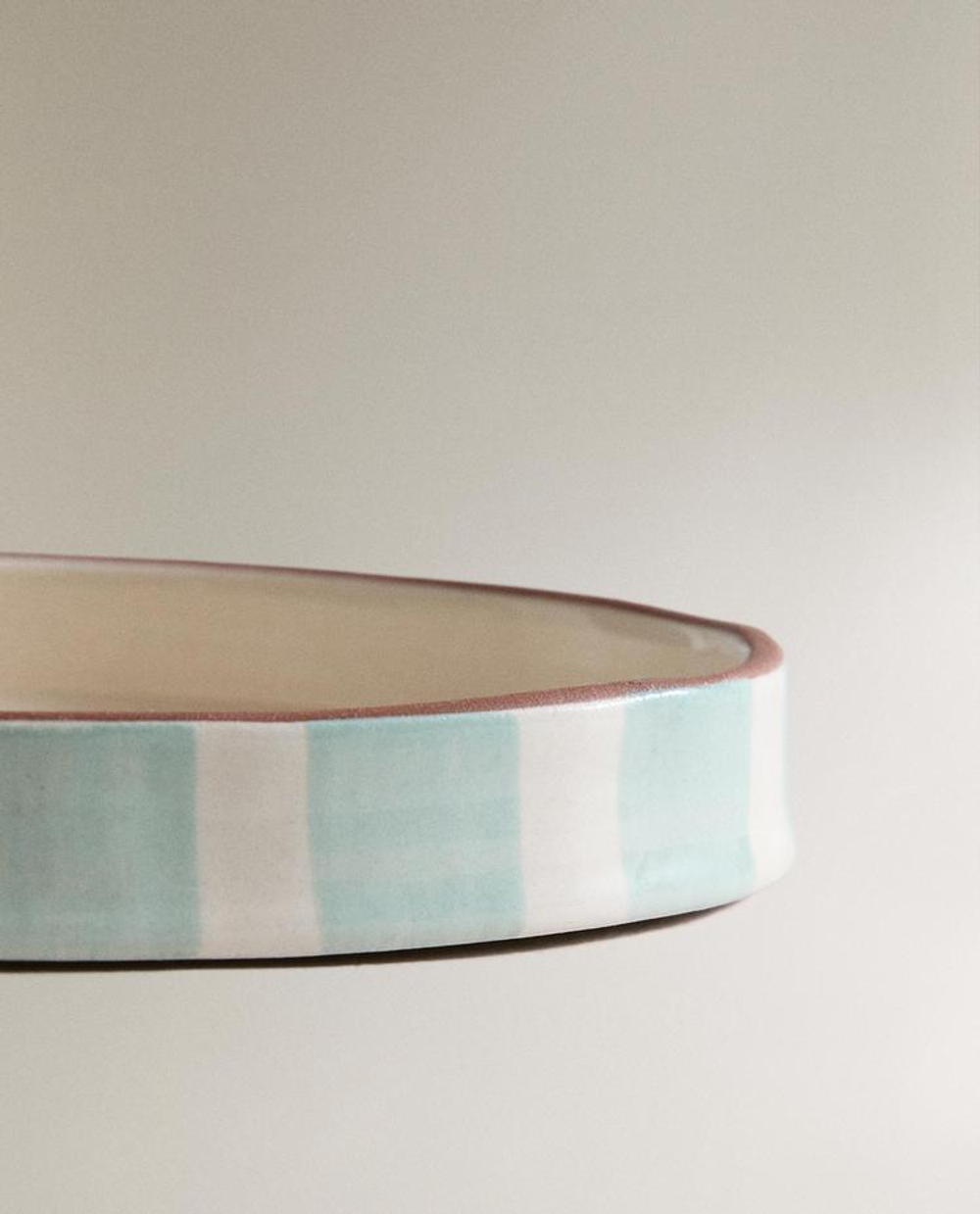 ZARA HOME МЫЛЬНИЦА ДЛЯ ВАННОЙ КОМНАТЫ ИЗ КЕРАМИКИ, СИНИЙ
