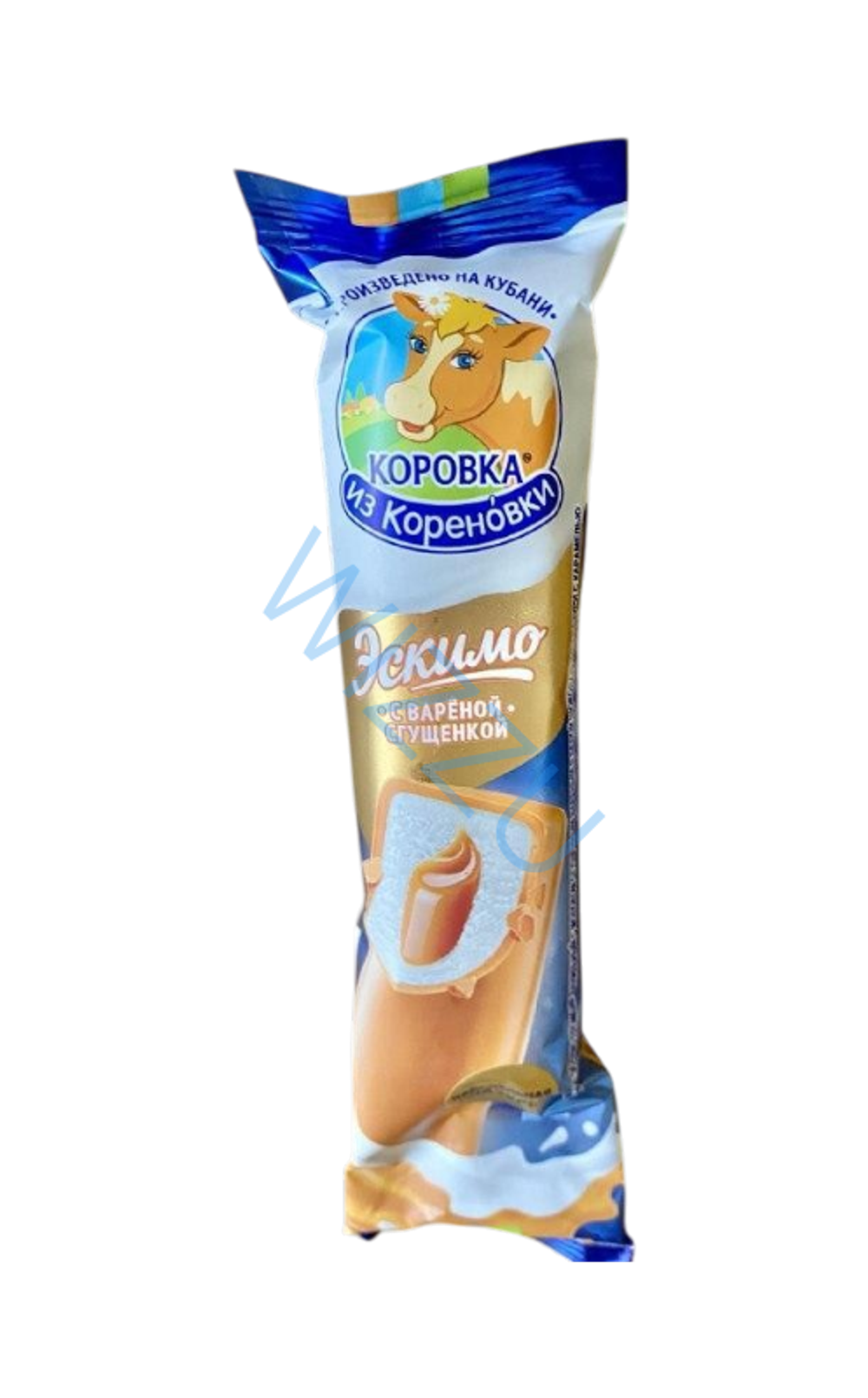 Мороженое Кореновка Пломбир эскимо с варенкой круглое в шок.глаз. 70г