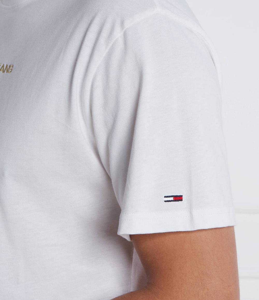 Футболка GOLD LINEAR Tommy Jeans - белый(DM0DM17728)