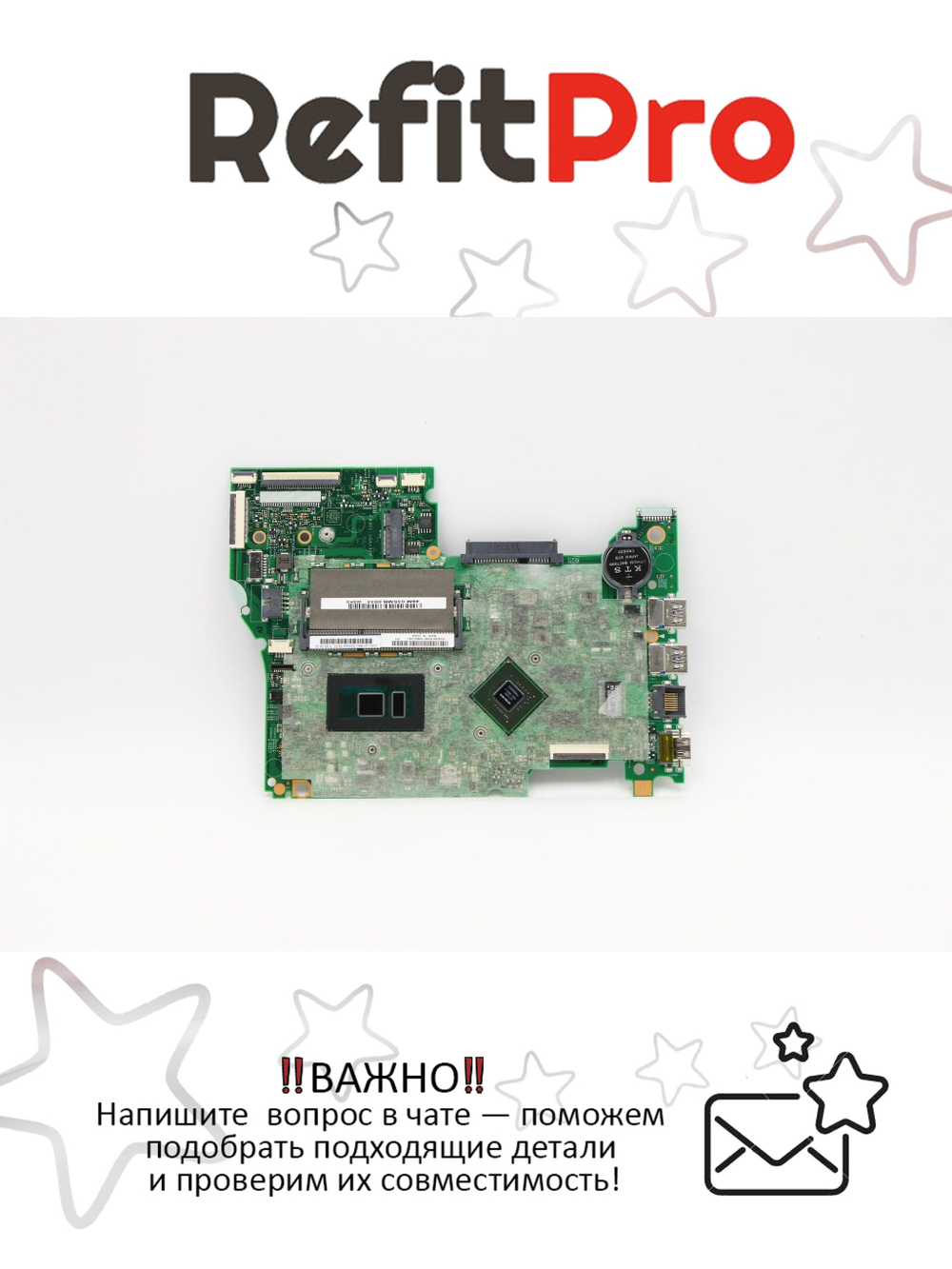 Материнская плата для ноутбука Lenovo FLEX 3-1580 W 80R4 Intel core I5-6200U GeForce 920M 2G WIN (5B20K36396), оригинал