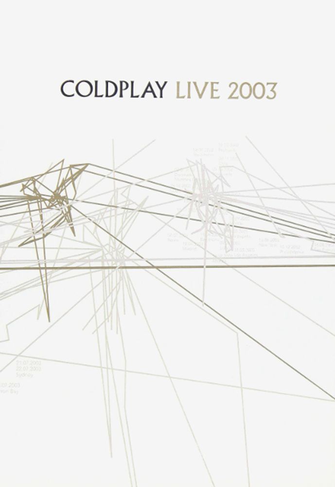 Coldplay / Live 2003 (DVD+CD) Coldplay / Live 2003 (DVD+CD)