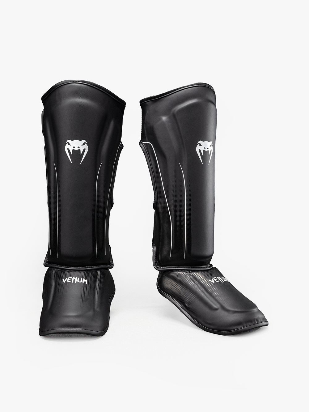 Щитки Venum Stealth Black/White