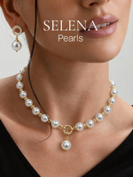 91004675 Серьги Selena Pearls