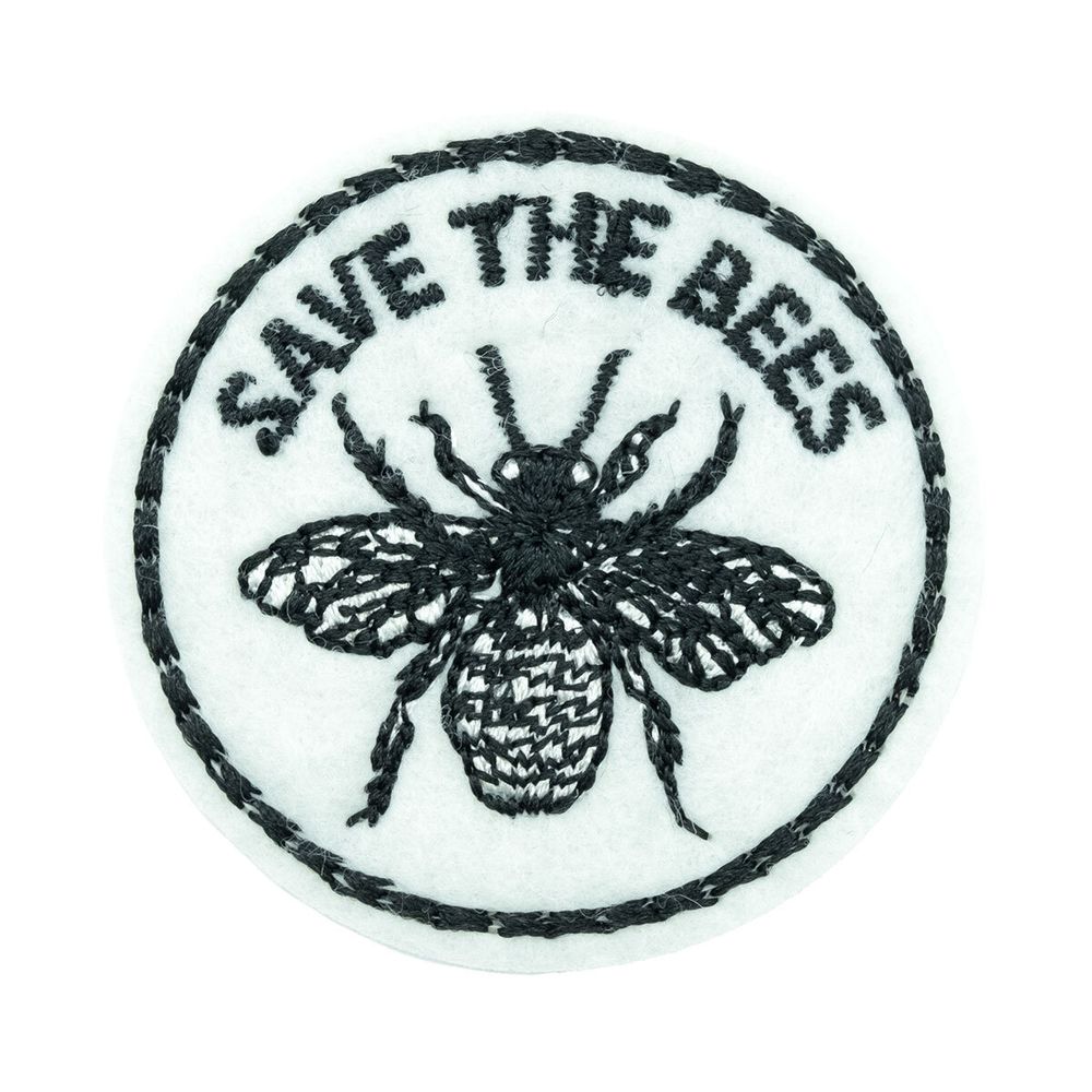 Аппликация термоклеевая переработанная SAVE THE BEES Prym