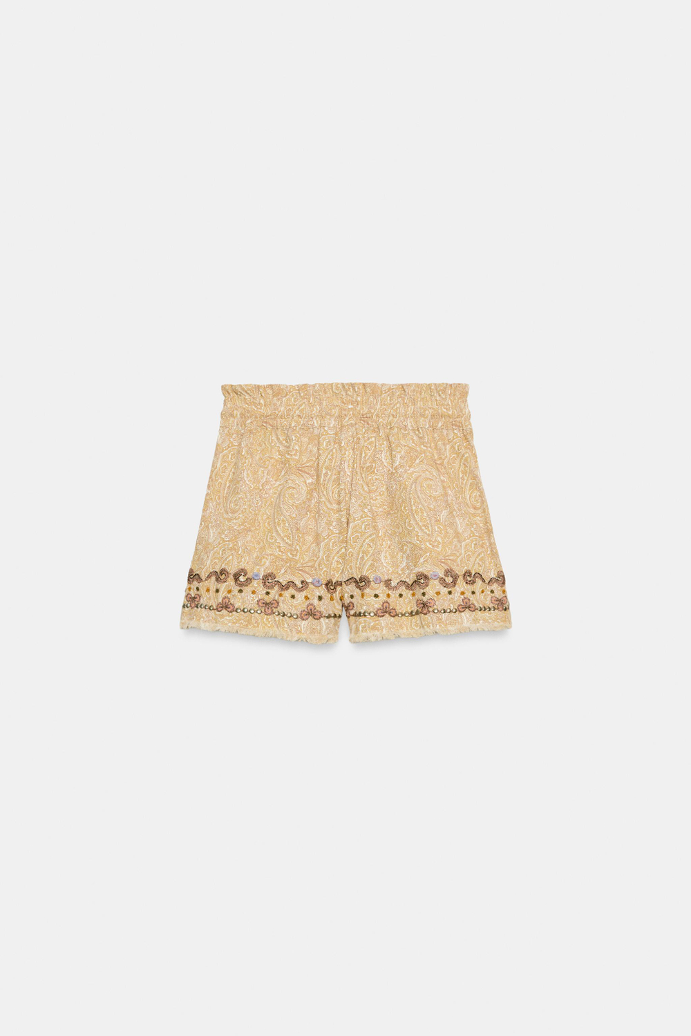 ШОРТЫ С ВЫШИВКОЙ — ZW COLLECTION — ZARA