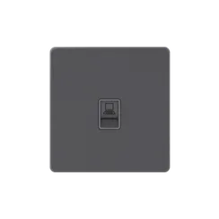 Розетка компьютерная RJ-45 Cat 5e Systeme Electric Infinity Вулканический пепел FSE000783