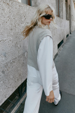 КОМБИНИРОВАННЫЙ ЖИЛЕТ — ZARA