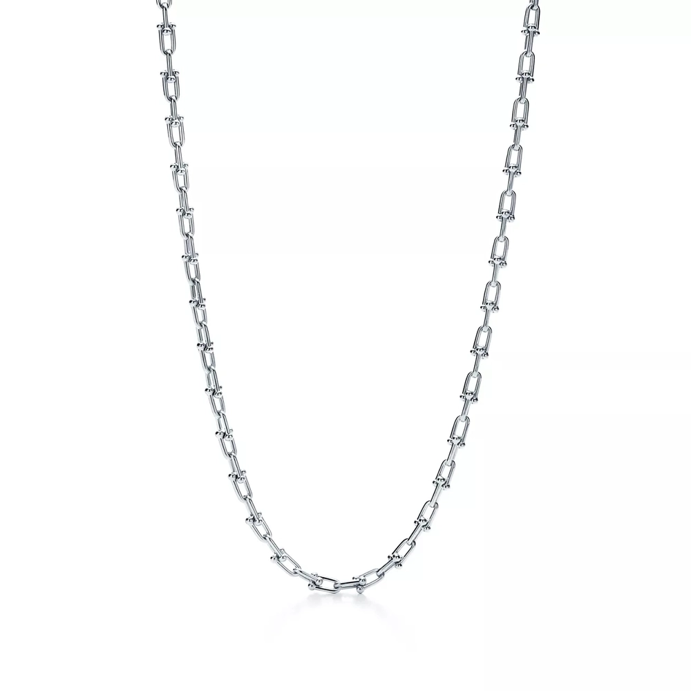 Колье из серебра 925,Tiffany 💠Hard Wear Small Link