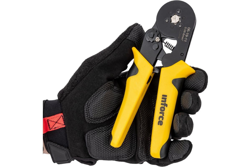 Шестигранные пресс-клещи Inforce 0,08-6 мм2 06-19-11