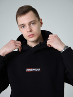Купить худи мужское провинция черное черный