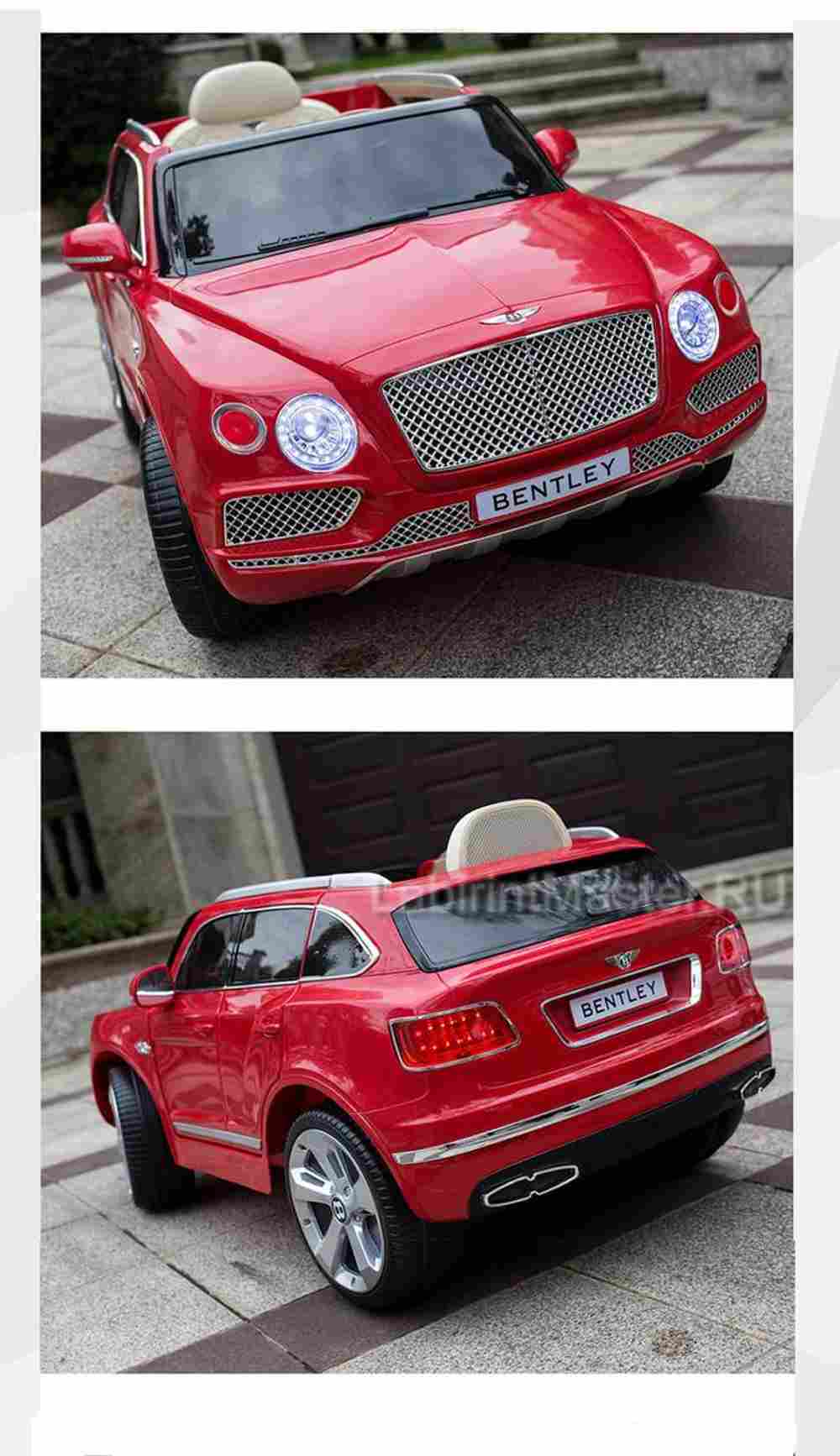 Детский электромобиль "Bentley" JJ2158 6V,черный