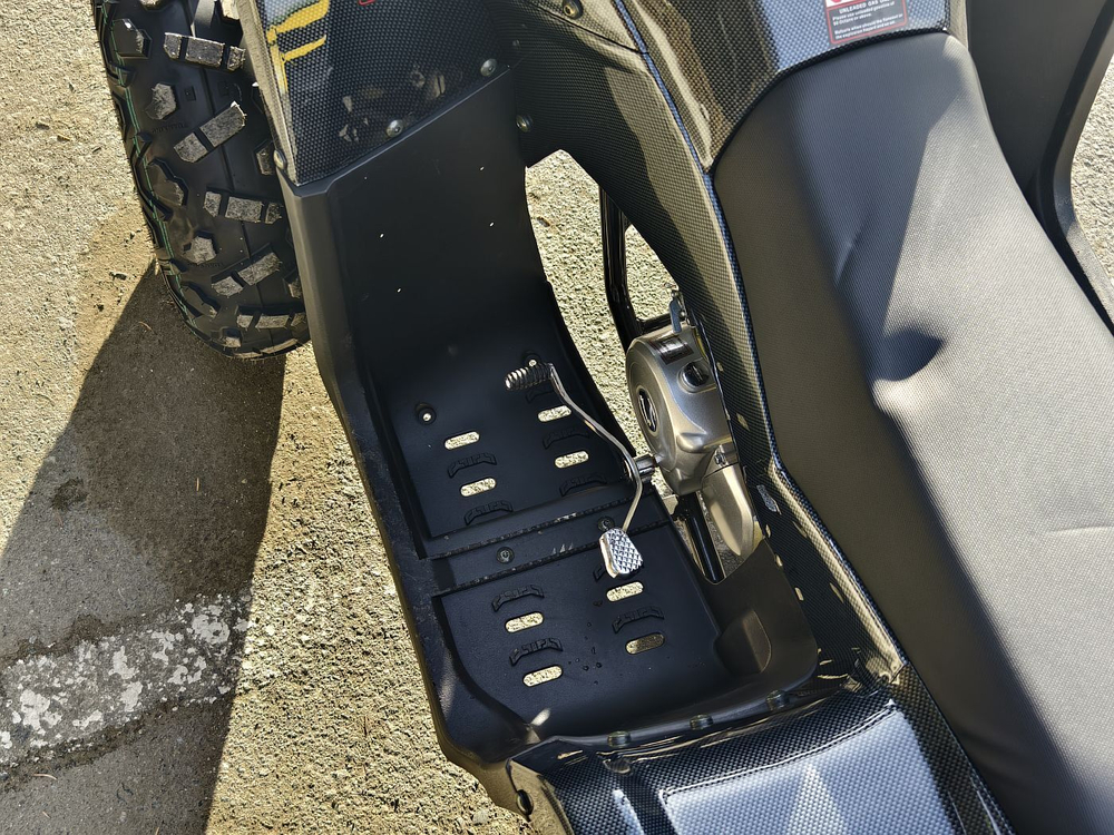 Комплект запчастей (Машинокомплект) для сборки квадроцикла Lion 125 RR черный(карбон)