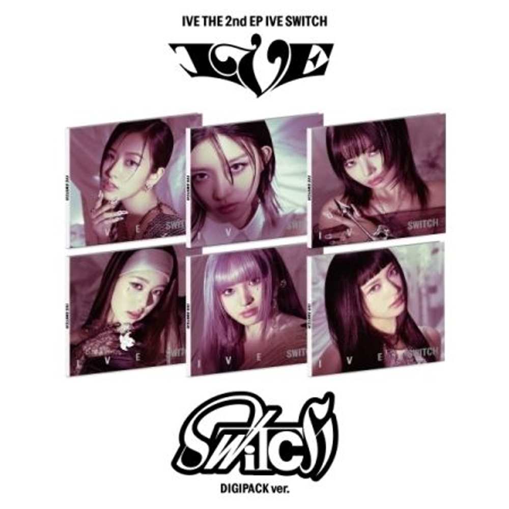Альбом IVE - IVE SWITCH 2nd EP Album DIGIPACK RANDOM Version