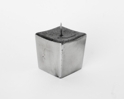 Набор подсвечников из чугуна CUBE / КУБ, 3 шт.