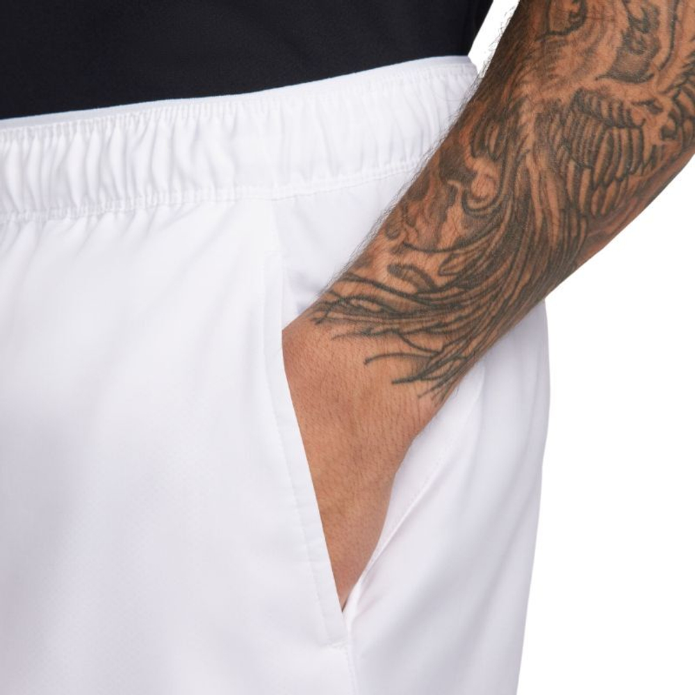 Мужские теннисные шорты Nike Court Dri-Fit Victory 9" Short - белый