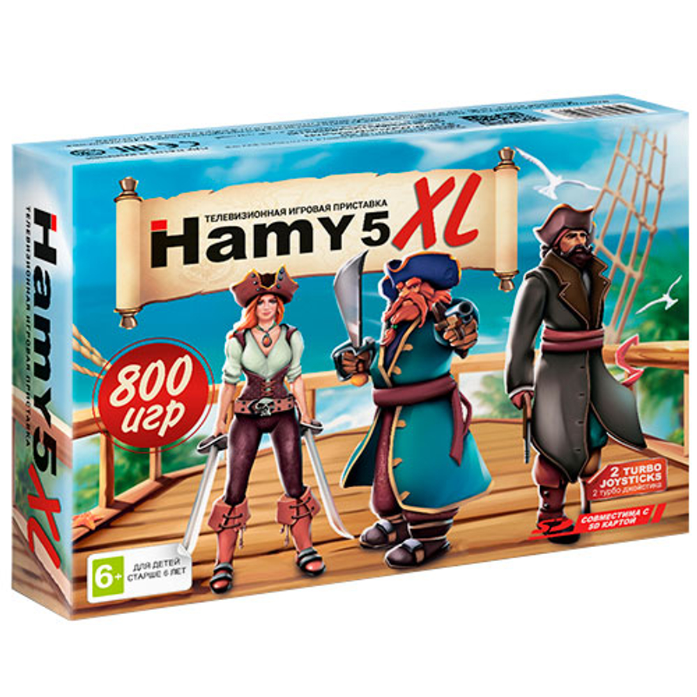 HAMY 5 XL 8/16 bit AV+HDMI (800 игр)
