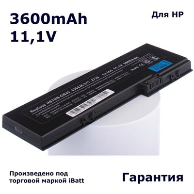 Аккумулятор iBatt 3600mAh, для RX932AA HSTNN-CB45